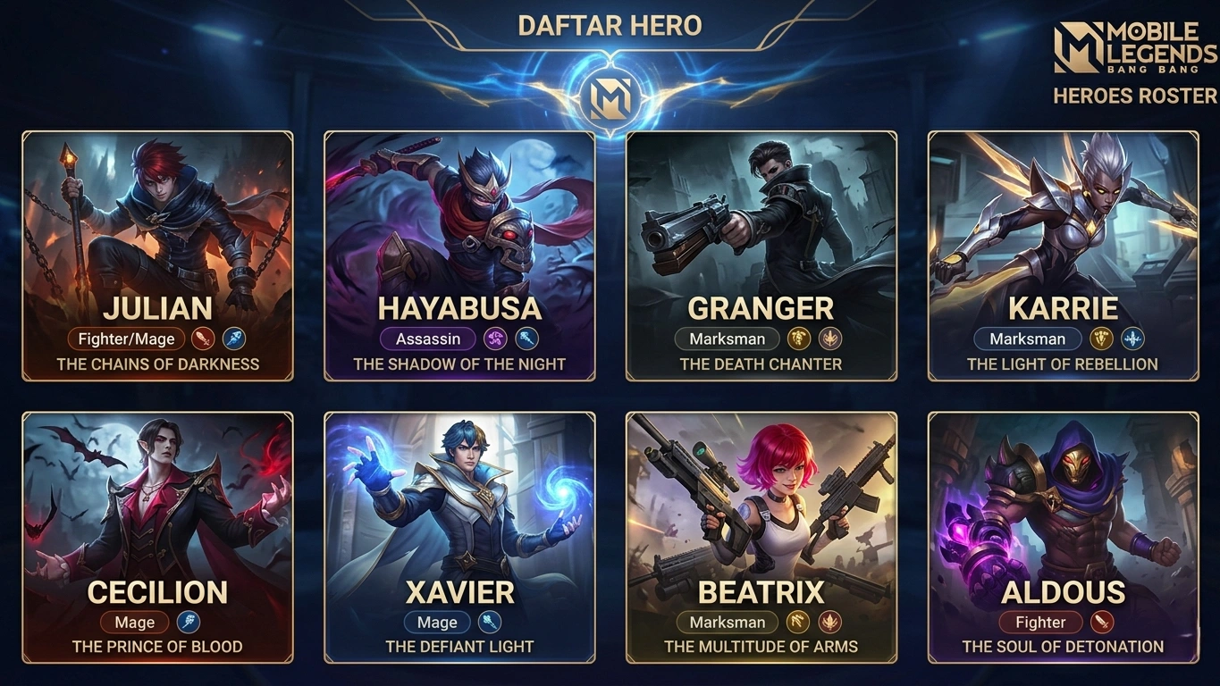 8 Hero Tersakit di Mobile Legends Wajib Coba