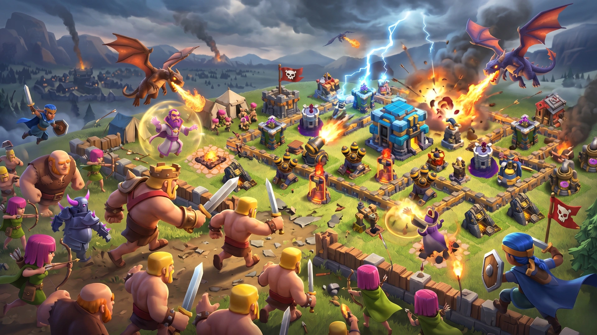 Update CoC Terbaru 2026 Bawa Kasta Baru CWL dan Hero Anti-Libur